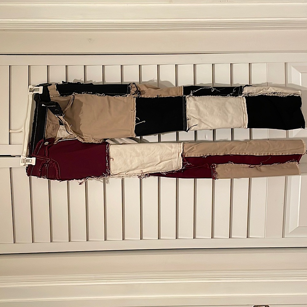 Patches style pants